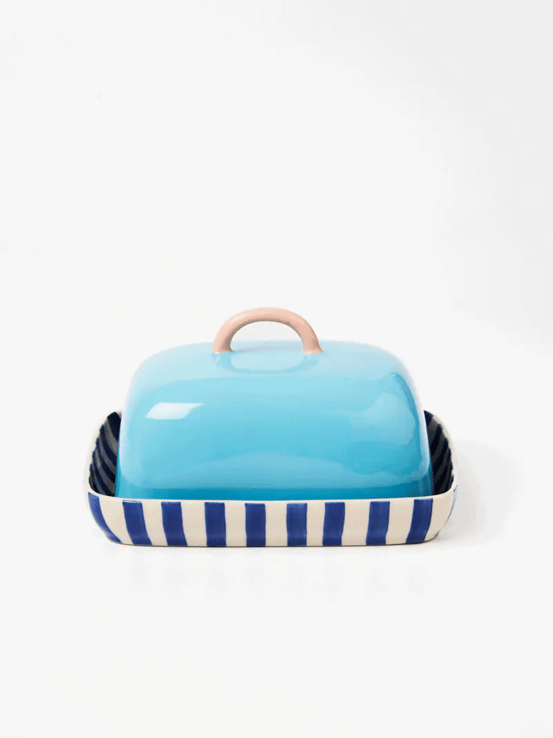 Bella Blue Butter Dish | PICK-UP INSTORE ONLY