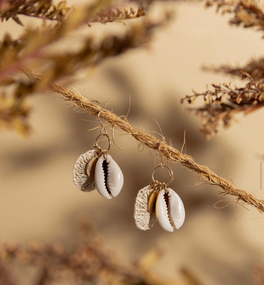 Bilum & Bilas - Totem Cluster Earring | Gold