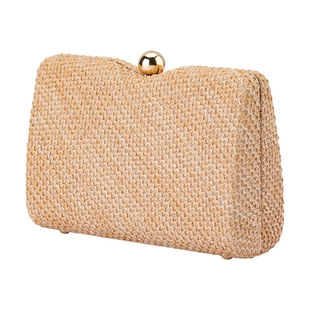 Olga Berg - Birdie Textural Handle Bag