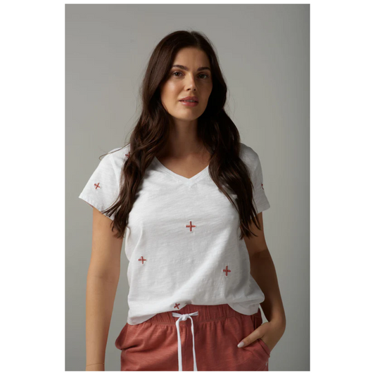 Cloth+Paper+Scissors - Cross T-Shirt