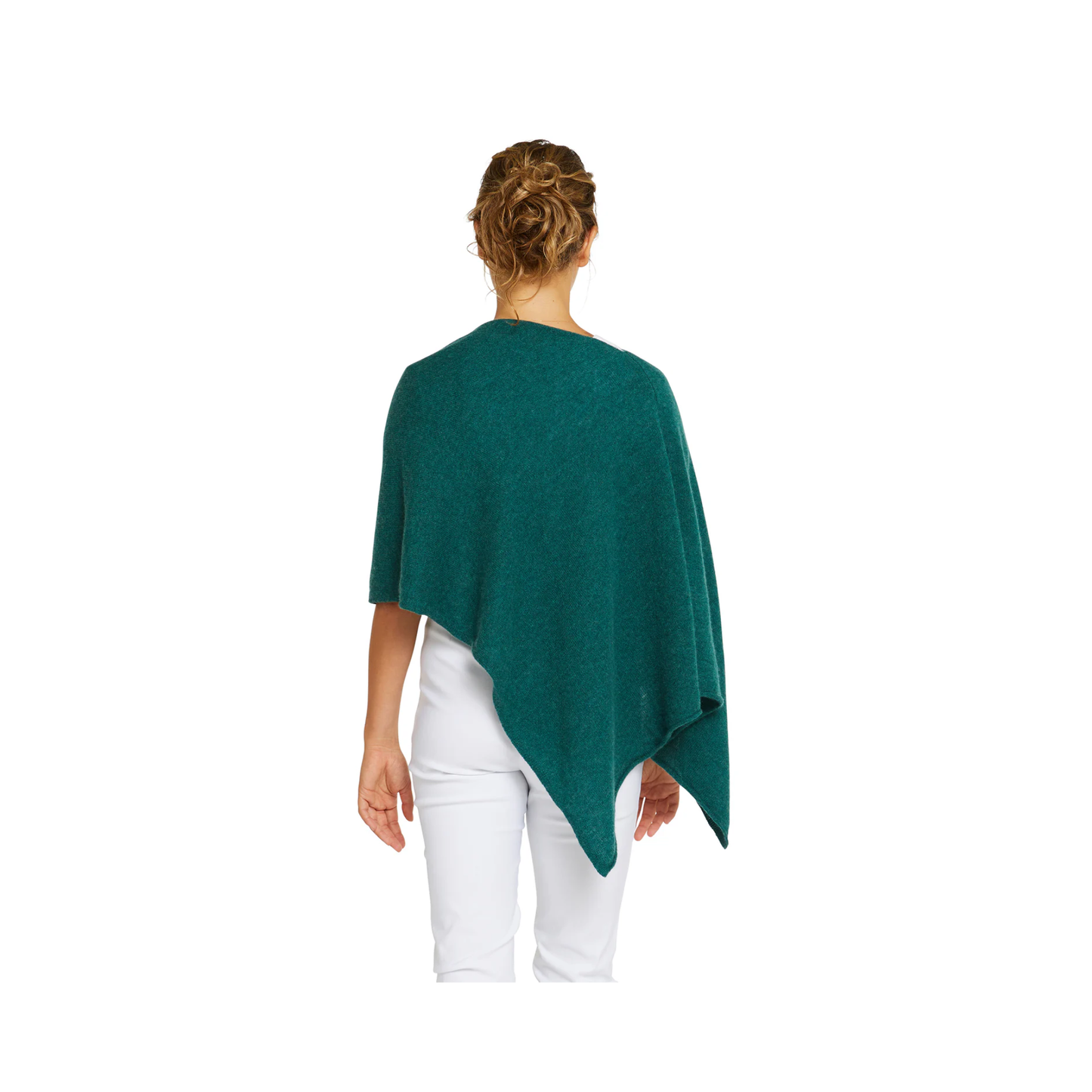 Classic Travel Poncho - Wildwood | 100% Cashmere