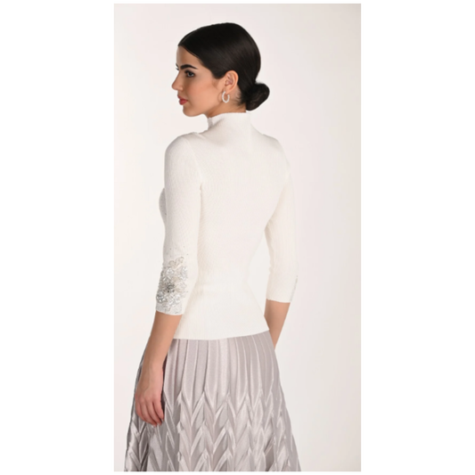 Frank Lyman - Icicles Knit Sweater