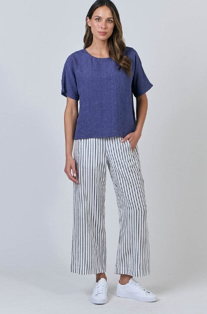 Naturals O&J - Harrow Pants | Blueberry | GA398