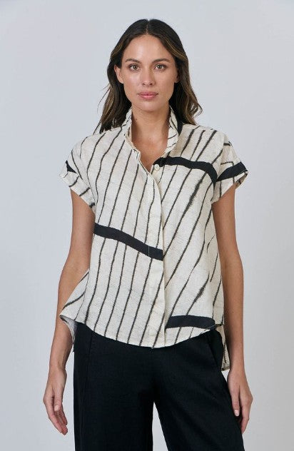 Naturals O&J - Brixton Top | Isobars | GA632