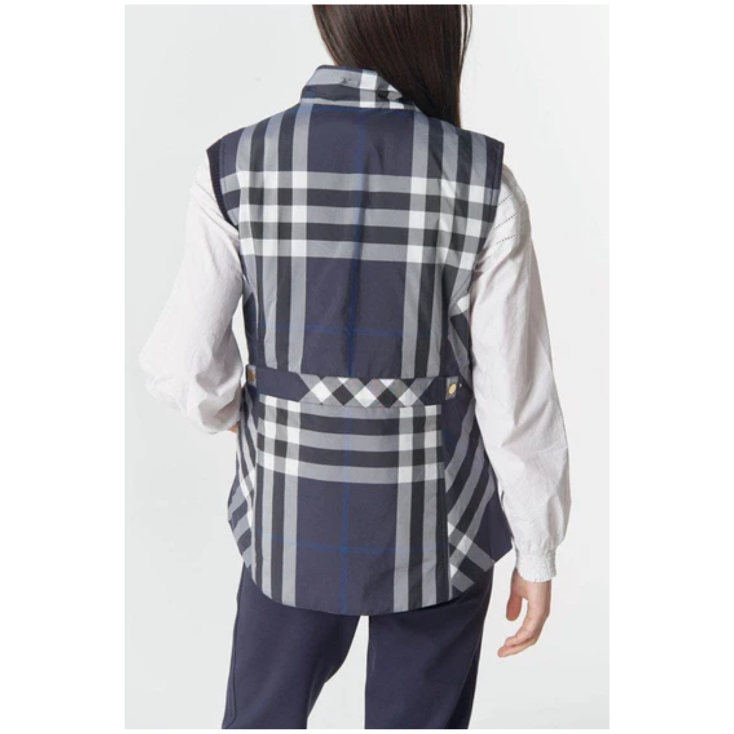 Goondiwindi Cotton - Rider Vest | Navy Check