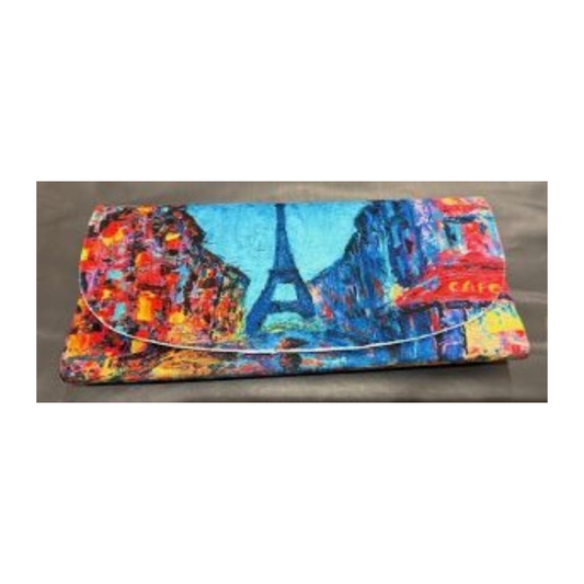 Parisian Velour Glasses Case | Made in France