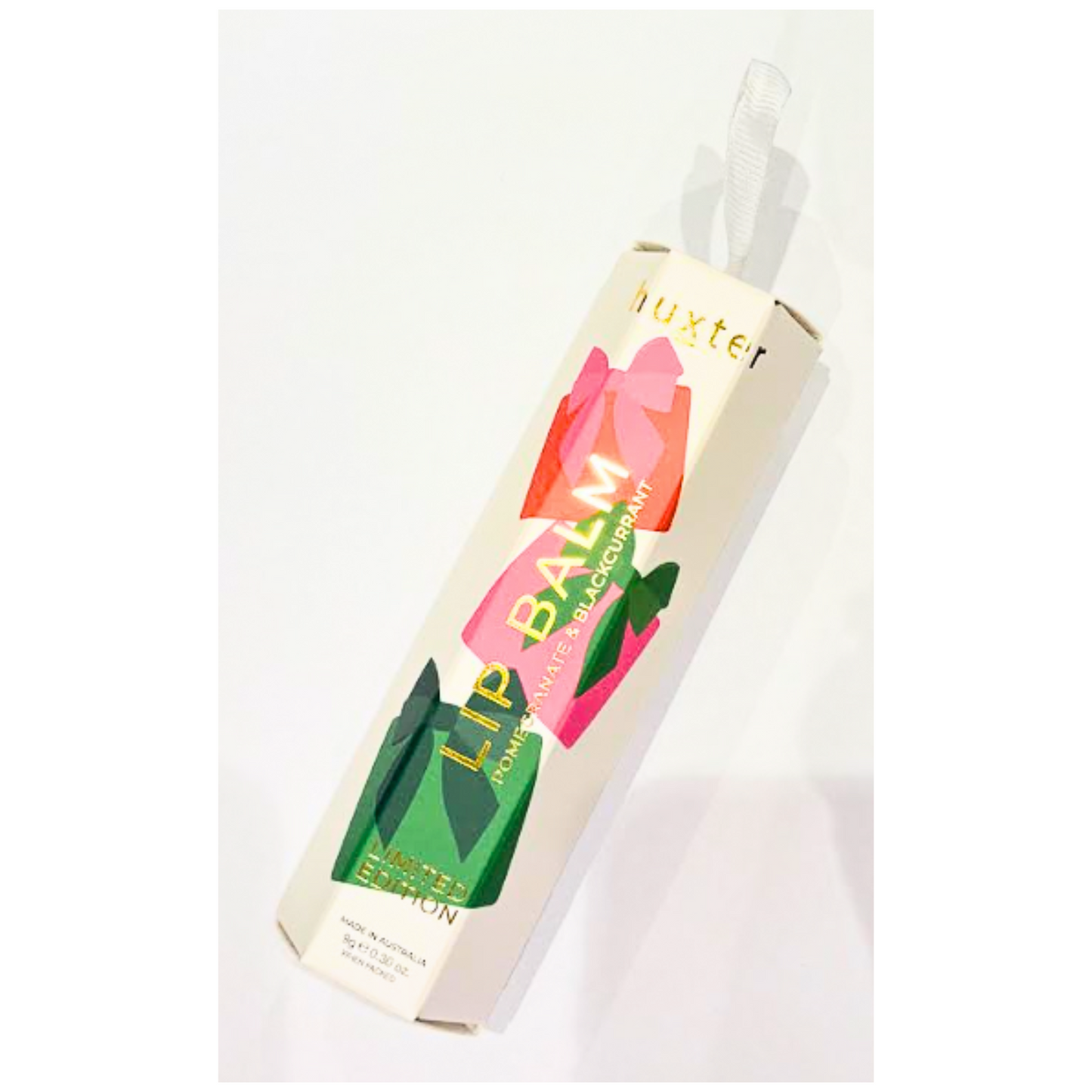 Huxter - Hanging Bon Bon Lip Balm | Pomegranate & Blackcurrant | 9g