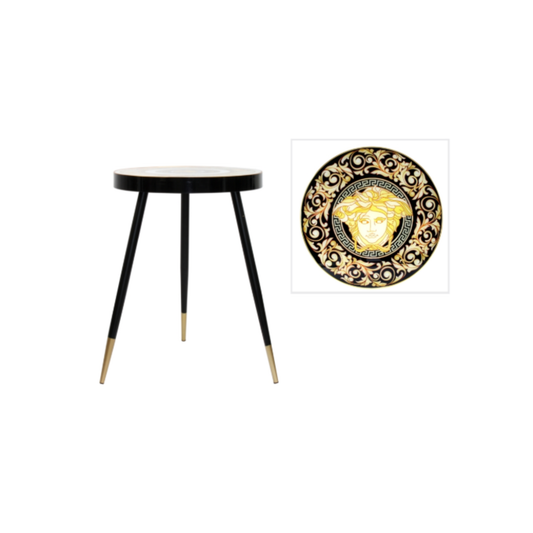 Giftware - Medusa Table | Black | PICK-UP INSTORE ONLY