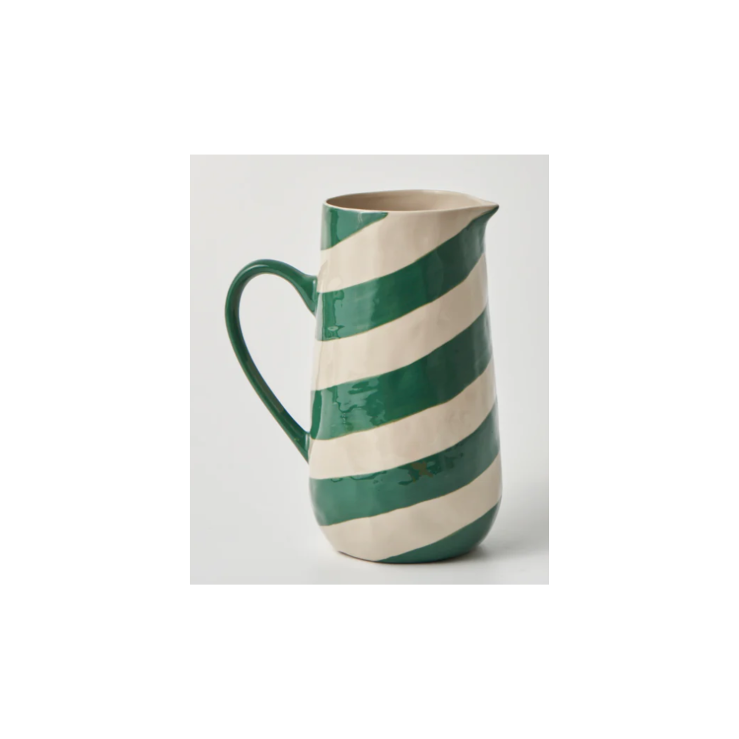 Cabana Green Stripe Jug | PICK-UP INSTORE ONLY