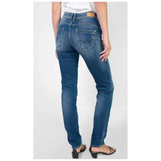 Le Temps Des Cerises - Joelle High Waisted Jeans | Blue Wash