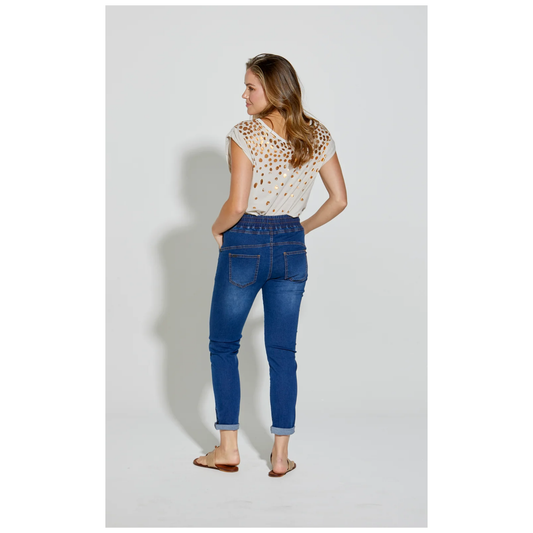 New London Jeans - Hope Jogger | Indigo