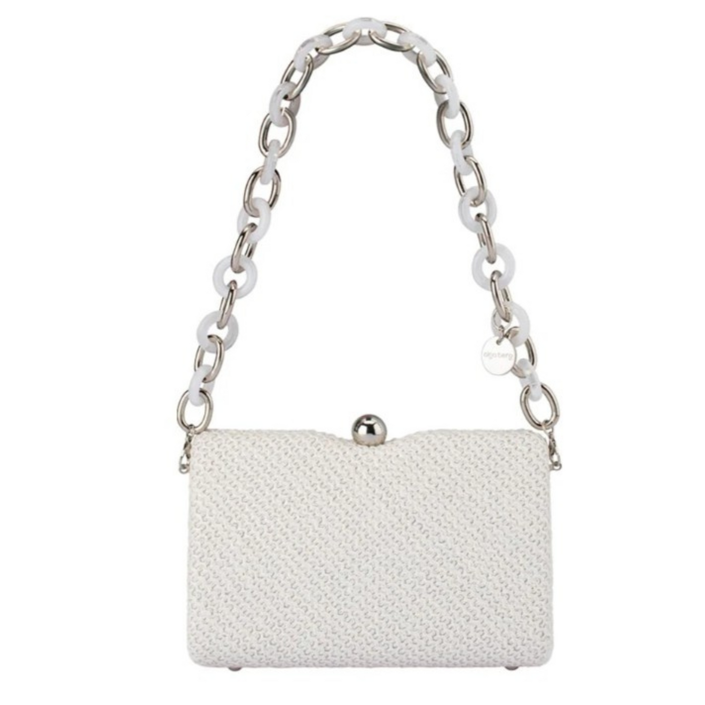Olga Berg - Birdie Textural Handle Bag