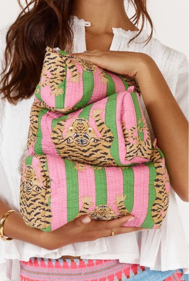 Rubyyaya - Blush & Roar Toiletry Bag | Set of 3