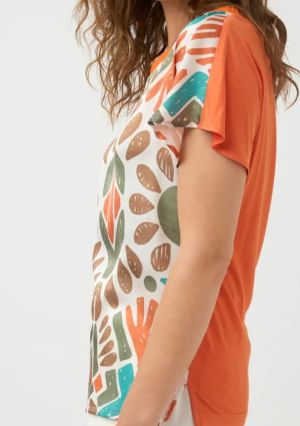 Tinta - Horizonte T-Shirt | Orange