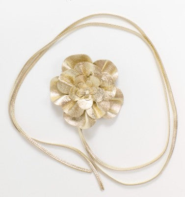 Urban Luxury - Flower Wrap Belt