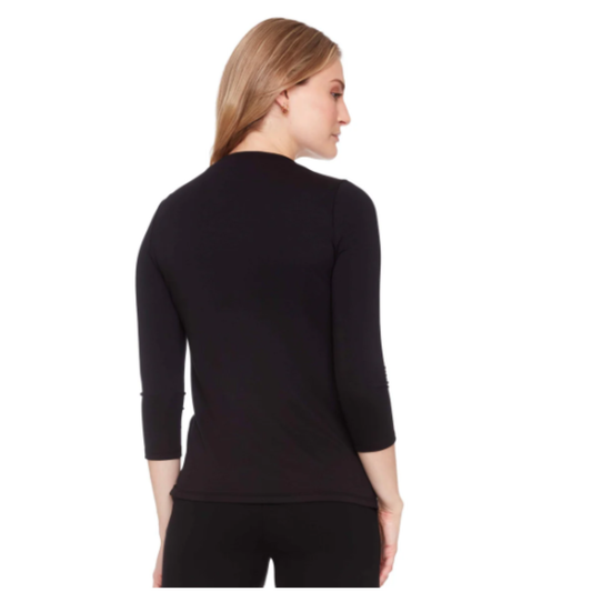 UP - Provence Long Sleeve Top | Black