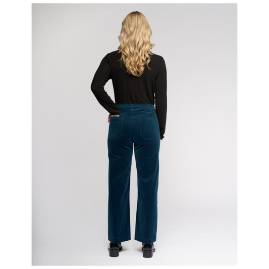 Vassalli - Market Cord Pant | Petrol