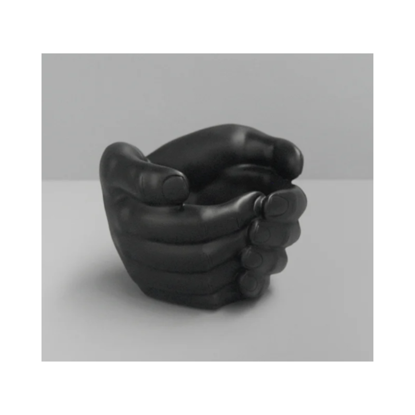 Giftware - Hand Planter | Black | PICK-UP INSTORE ONLY