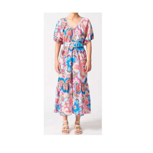 Walnut - Hawaii Dress | Bomba Di Fiori - Sale No Return