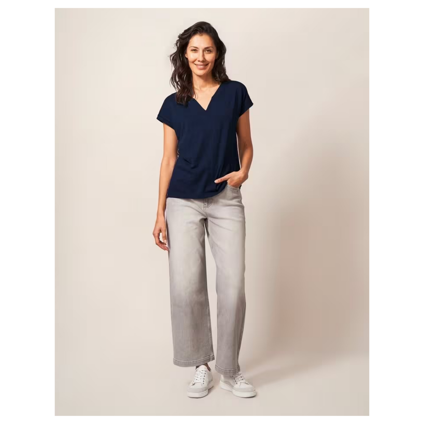 White Stuff - Nelly Notch T-Shirt