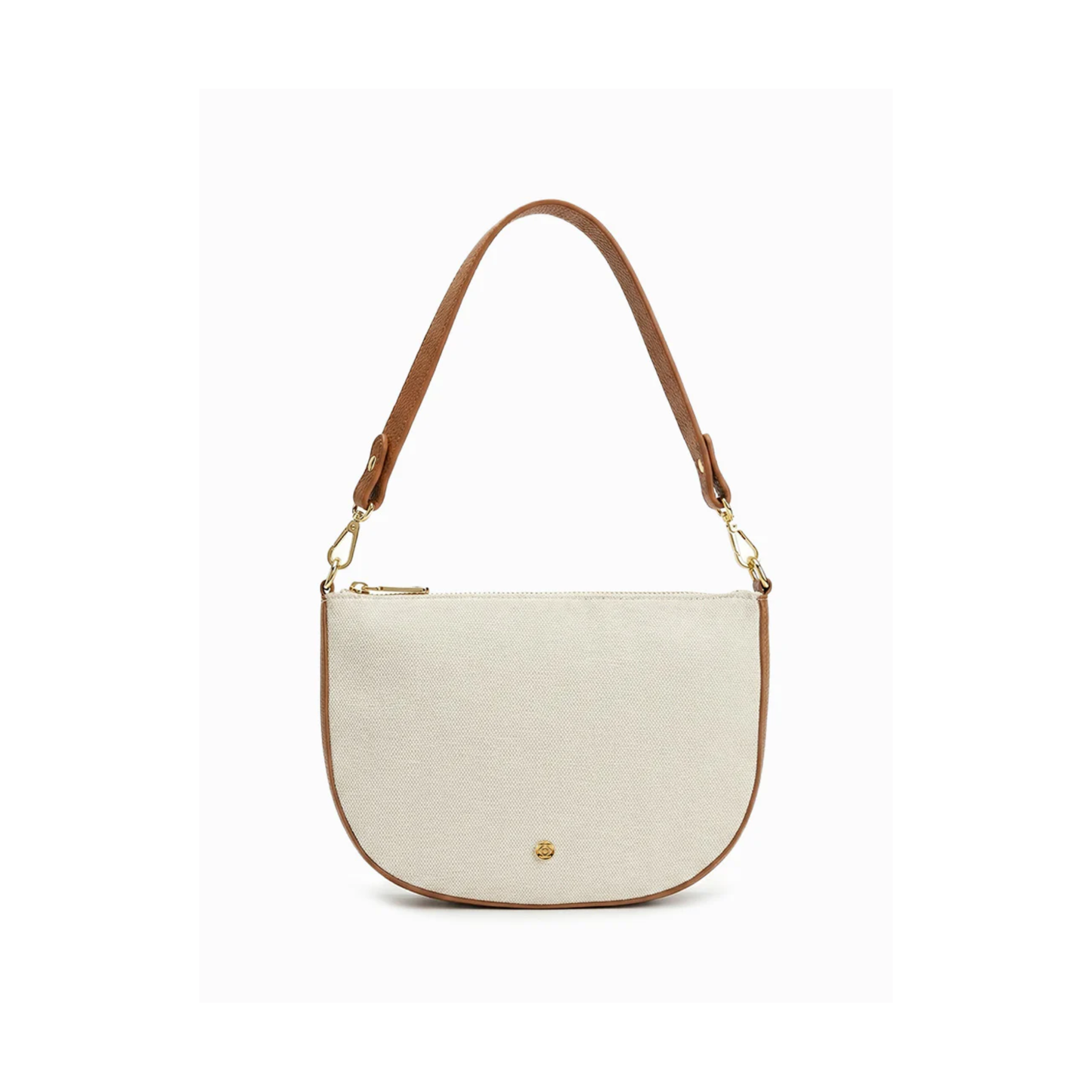 Zjoosh - Reece Bag | White/Tan