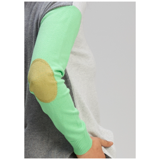 Zaket & Plover - Zippy Sweater | Light Marl | Cotton/Cashmere ZP8107
