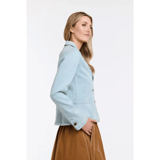Quinn Denim Jacket | Light Wash | 365 Days