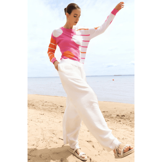 Adele Knit Top | Fuchsia
