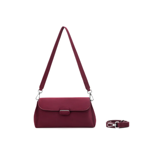 Mercer Shoulder Bag | Cherry Red