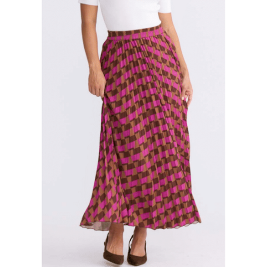 Alias Pleated Skirt | Geo Prism
