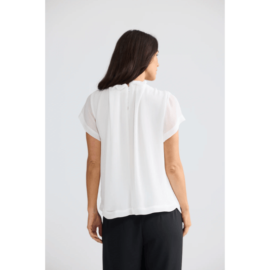 Carina Blouse | White