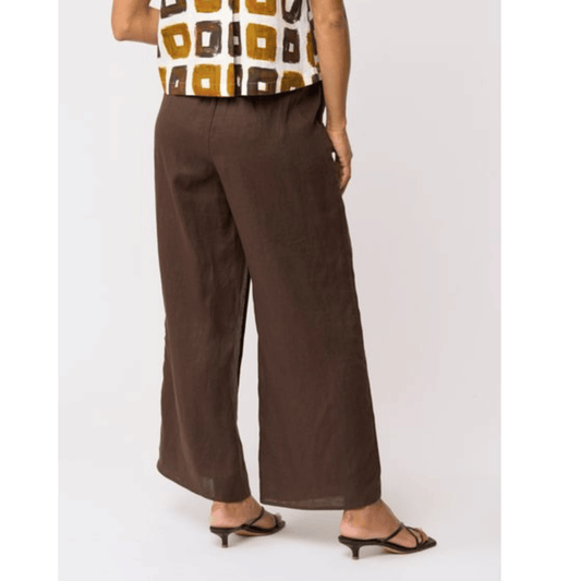 Resort-Ful Pant | Cocoa | Foil