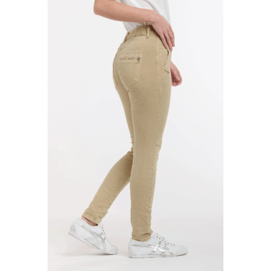 Italian Star - 4 Button Jean | Clay