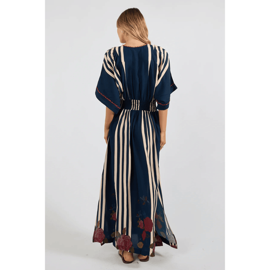 Sandos Maxi Dress | Navy - LulaSoul