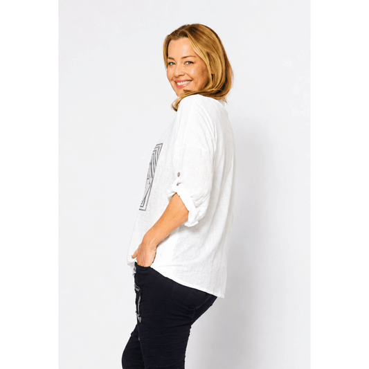 Solobran Top | White | La Strada