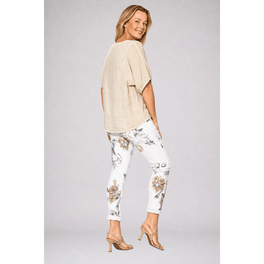Malmo Top | Beige | La Strada