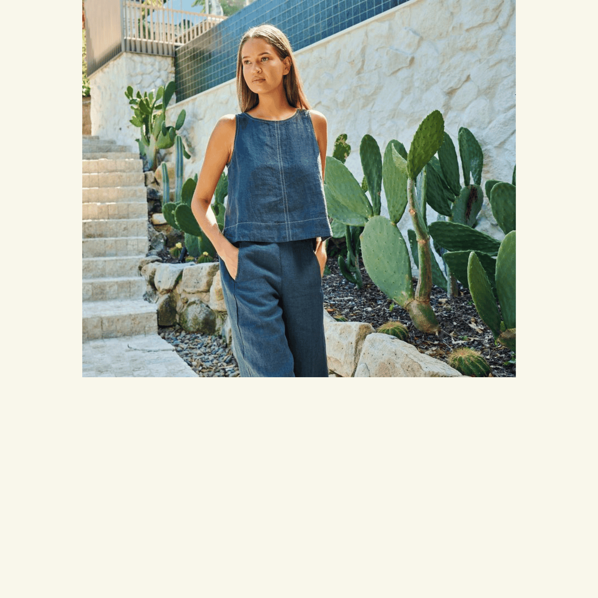 St George Top | Gunsmoke | Naturals O&J