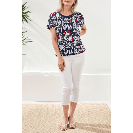 Collingwood T-Shirt | Jet Blue