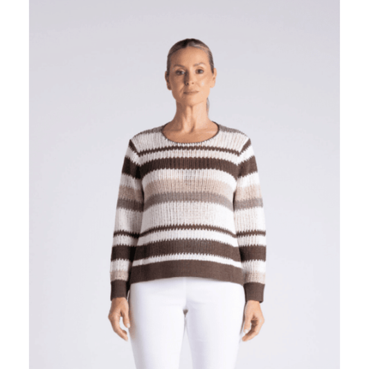 Moreland Knit Top | Earthy Tones