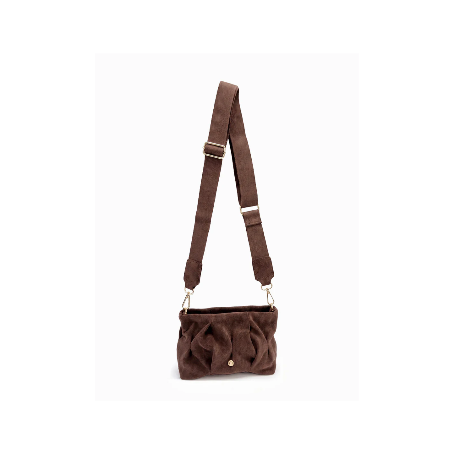 Zjoosh - Annabel Eco Suede Bag | Choc