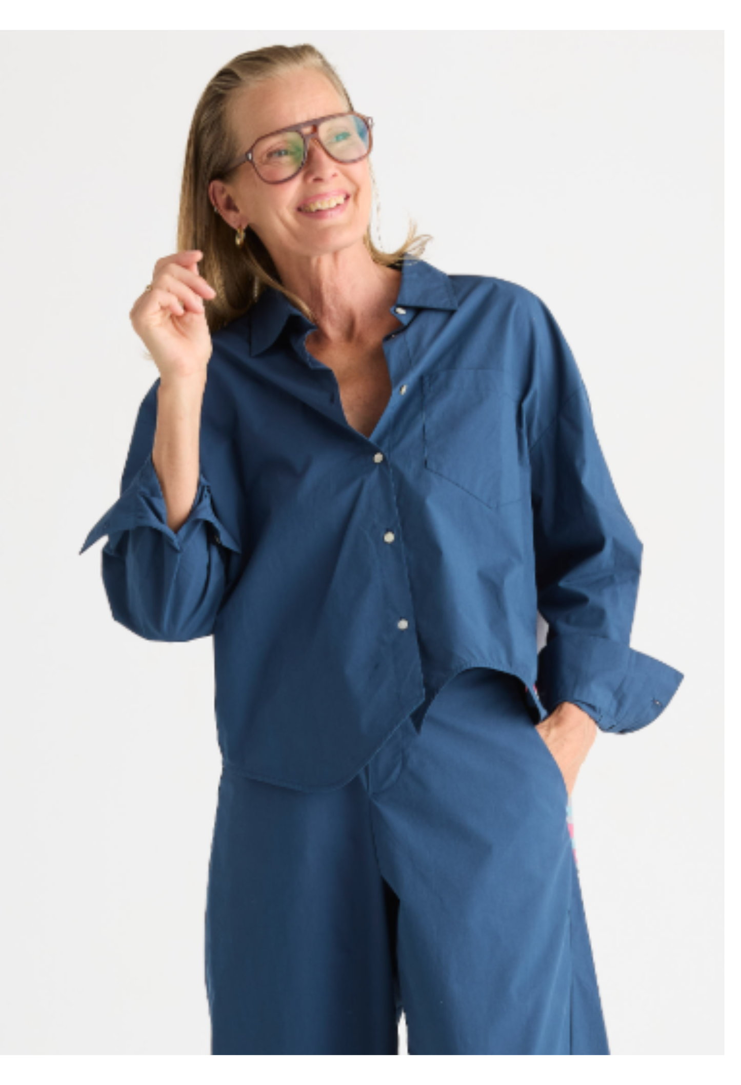 Masina Barrell Pant | Ocean