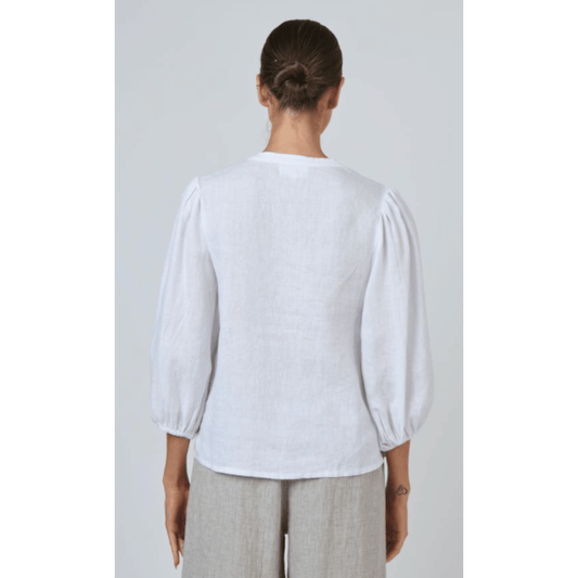 Aratula Linen Shirt | White