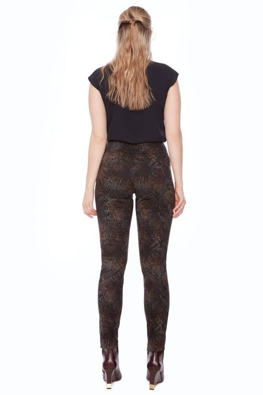 Up - Paolina Amazonia Plaid Ponte Pants