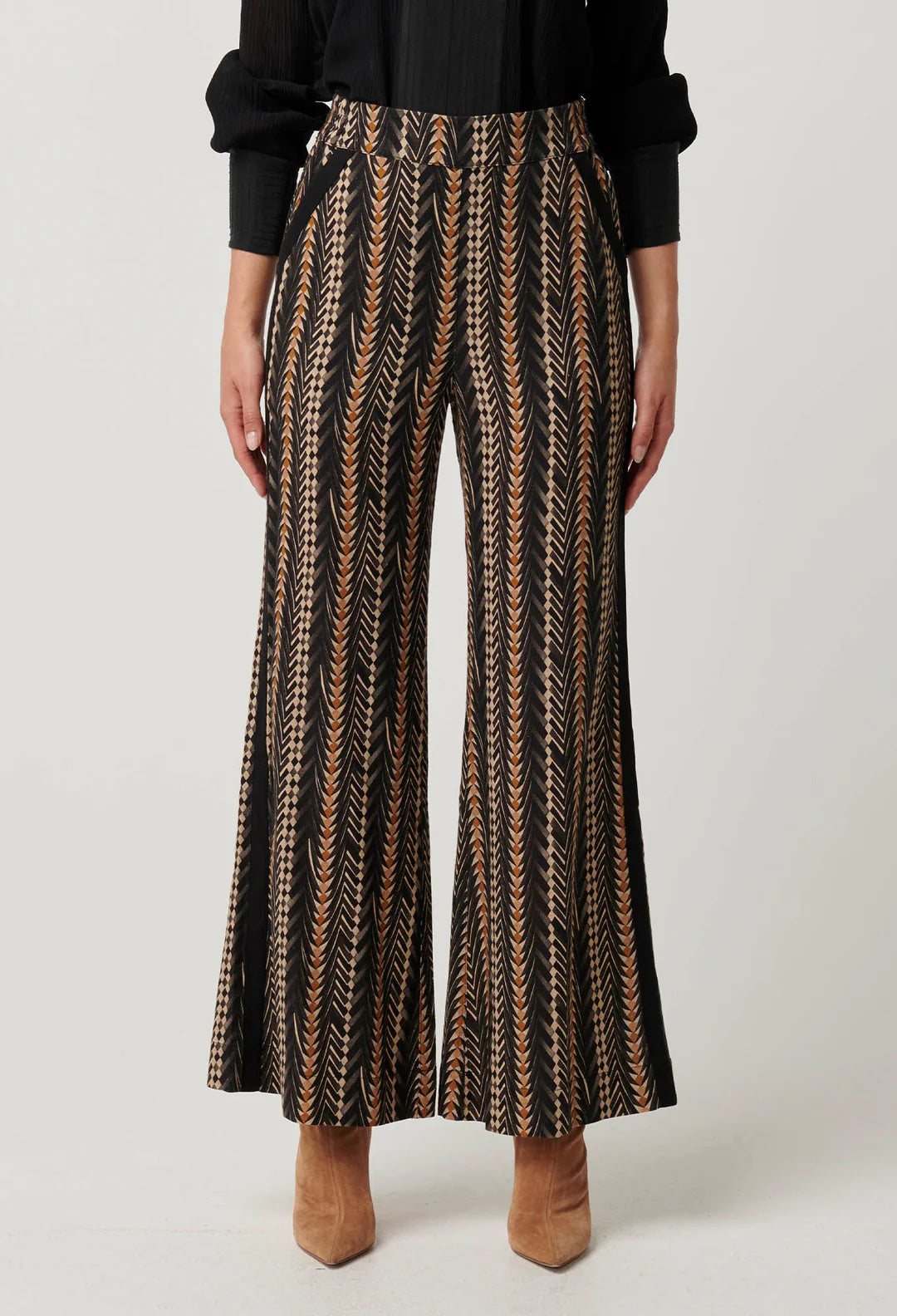 Once Was - Willow Linen Elastic Waist Pants