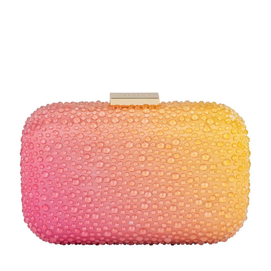 Olga Berg - Aurora Hotfix Ombre Clutch