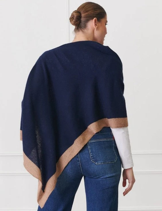 Zjoosh - Cashmere Border Ponchette