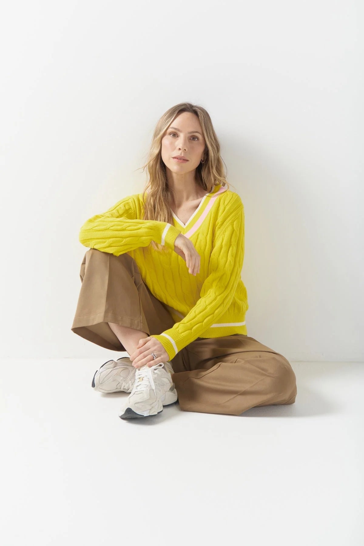 Cloth+Paper+Scissors - Cheeky Knit Top | Bright Yellow
