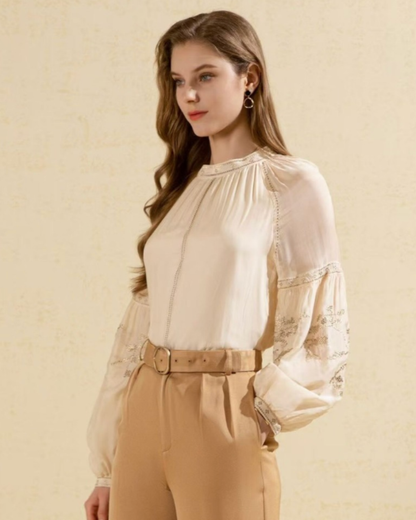 GDS - Oliviane Embroidered Blouse
