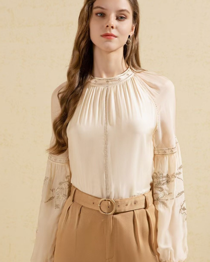 GDS - Oliviane Embroidered Blouse