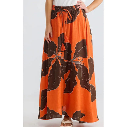 Carousel Skirt | Hibiscus Breeze | Holiday | Sale No Return